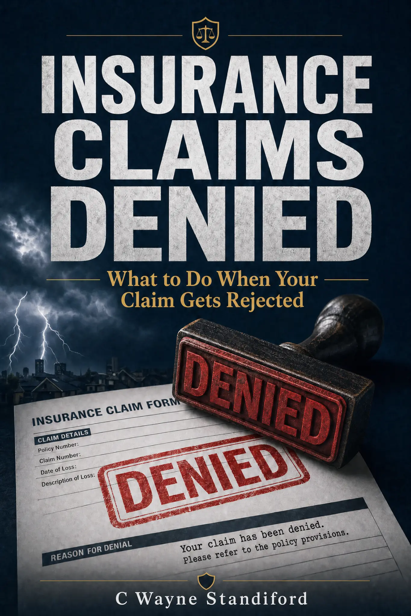 Insurance Claims Denied book cover